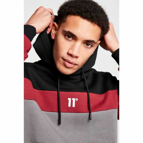 Panel Hoodie Mens Panel Hoodie Mens