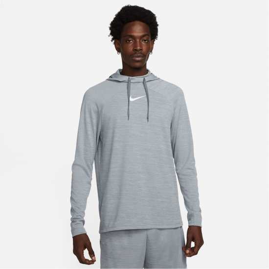 Nike Dri-FIT Academy Men's Pullover Soccer Hoodie Cool Grey Мъжки суитчъри и блузи с качулки