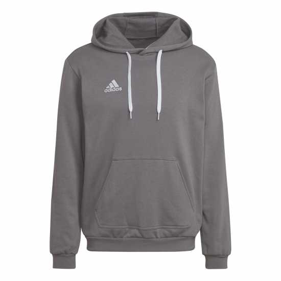 Adidas Entrada 22 Sweat Hoodie Mens Сиво Мъжки суитчъри и блузи с качулки