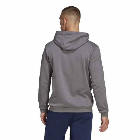 Adidas Entrada 22 Sweat Hoodie Mens Сиво Мъжки суитчъри и блузи с качулки