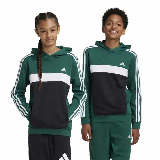 Adidas Tiberio 3-Stripes Colourblock Hoodie Juniors  