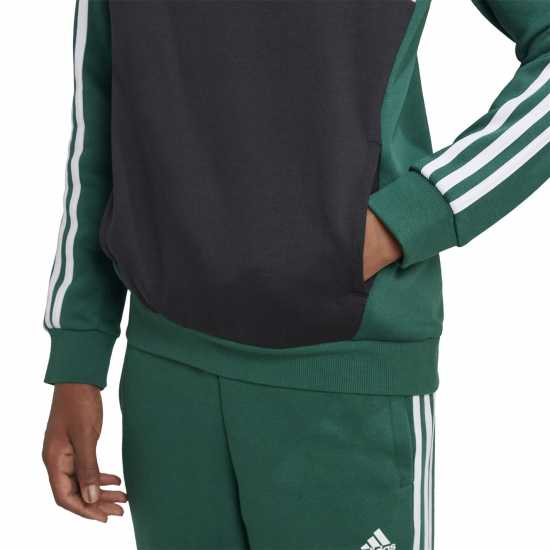 Adidas Tiberio 3-Stripes Colourblock Hoodie Juniors  
