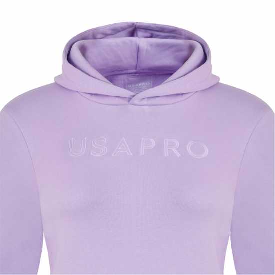 Usa Pro Pro Oth Hood Jn41 Lavender Детски суитчъри и блузи с качулки