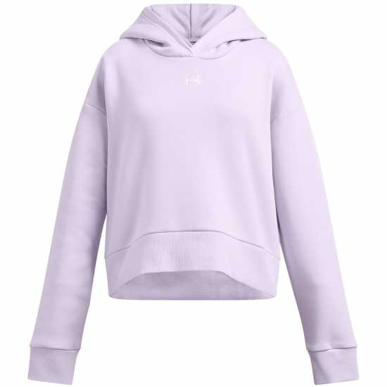 Детски суитчъри и блузи с качулки Under Armour Rival Fleece Crop Hoodie Girls Purple Under Armour Rival Fleece Crop Hoodie Girls Purple Детски суитчъри и блузи с качулки