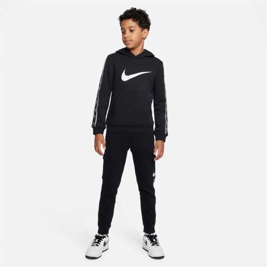 Детски суитчъри и блузи с качулки Nike Sportswear Repeat Big Kids' (Boys') Fleece Pullover Hoodie Nike Sportswear Repeat Big Kids' (Boys') Fleece Pullover Hoodie Детски суитчъри и блузи с качулки