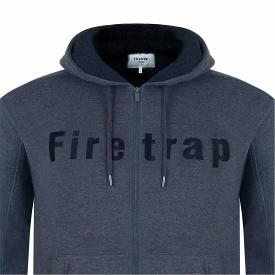 Firetrap Fleece Lined Zip Hoodie Mens  Мъжки суитчъри и блузи с качулки