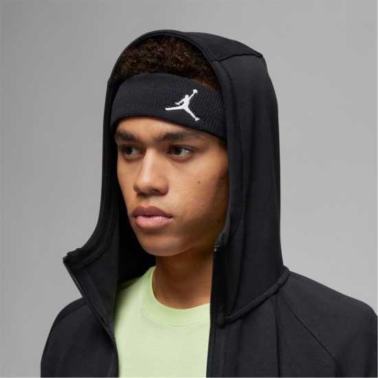 Air Jordan Dri-FIT Sport Men's Air Fleece Full-Zip Hoodie Black/Black Мъжки суитчъри и блузи с качулки