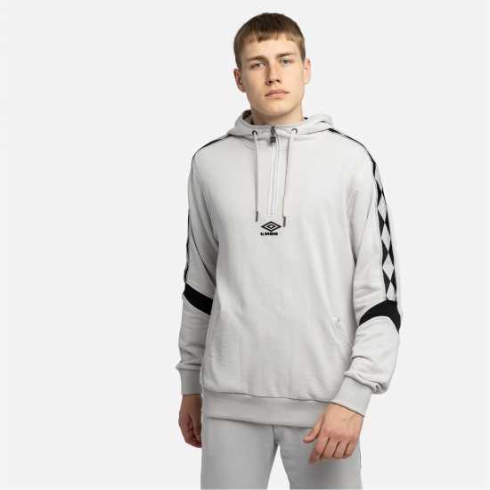Мъжки суитчъри и блузи с качулки Umbro Мъжки Суитшърт С Цип Diamond Taped Half Zip Hoody Mens Umbro Мъжки Суитшърт С Цип Diamond Taped Half Zip Hoody Mens Мъжки суитчъри и блузи с качулки