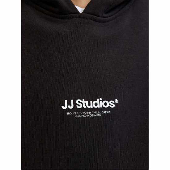 Jack And Jones Jack Soho Sweat Hood Jn63 Black 