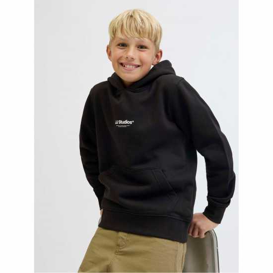 Jack And Jones Jack Soho Sweat Hood Jn63 Black 