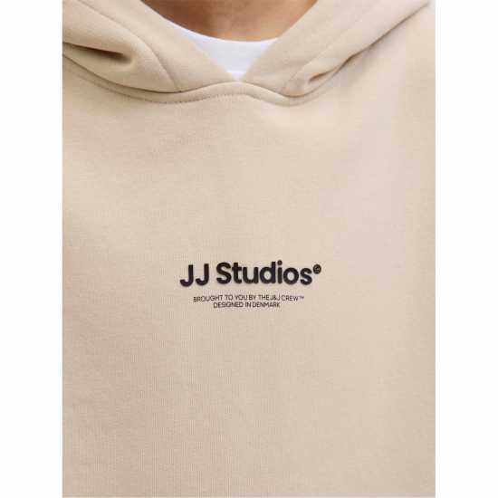 Jack And Jones Jack Soho Sweat Hood Jn63 Moonbeam 