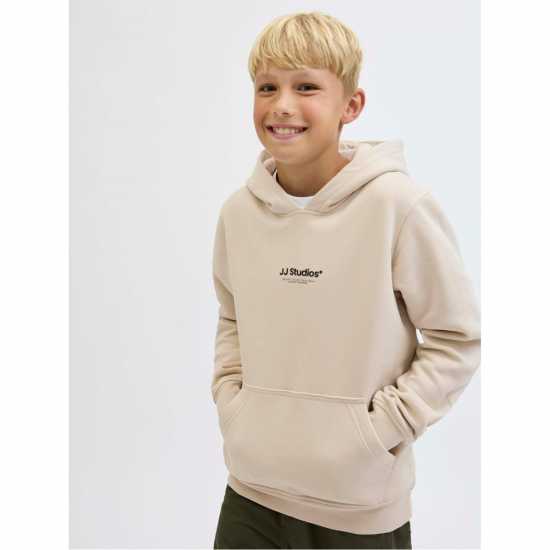 Jack And Jones Jack Soho Sweat Hood Jn63 Moonbeam 