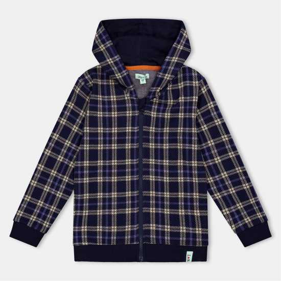 Lilly And Sid Check Patrn Hdy Jn99  Детски суитчъри и блузи с качулки