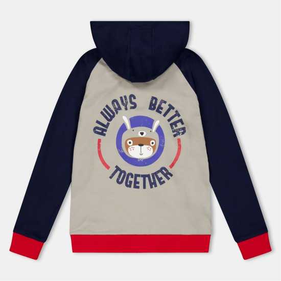 Lilly And Sid Clr Blk Sid Hdy Jn99  Детски суитчъри и блузи с качулки