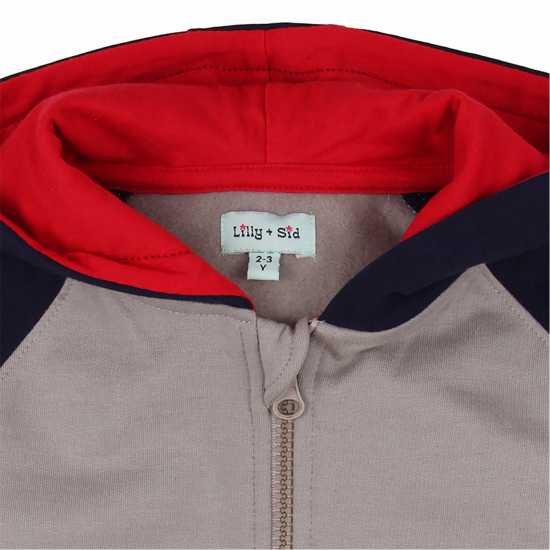 Lilly And Sid Clr Blk Sid Hdy Jn99  Детски суитчъри и блузи с качулки