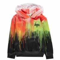 Rainbow Drips Kids Pullover Hoodie Rainbow Drips Kids Pullover Hoodie