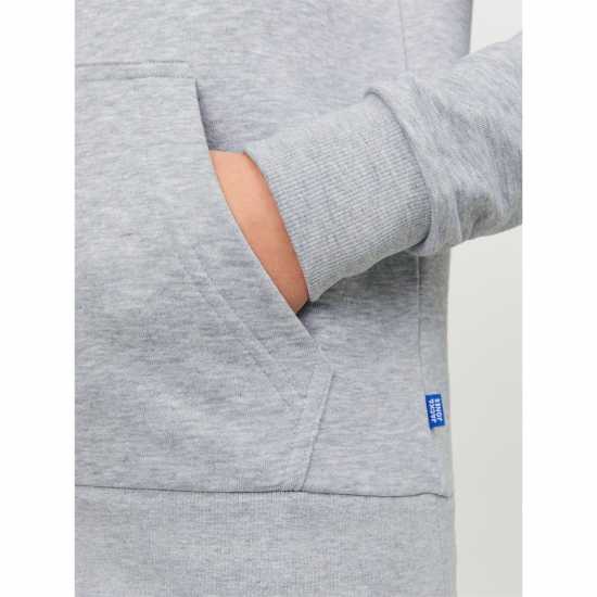 Jack And Jones Kids' Bradley Hoodie Светло сива меланж Jack And Jones Kids' Bradley Hoodie Светло сива меланж