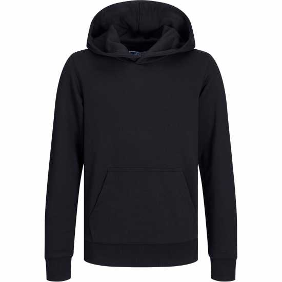 Jack And Jones Bradley Hoodie Juniors Черно Детски суитчъри и блузи с качулки