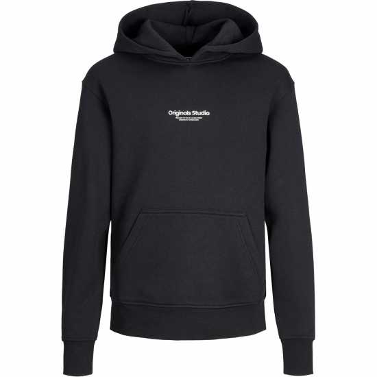 Jack And Jones Jorvester Hoodie Childrens Черно Детски суитчъри и блузи с качулки