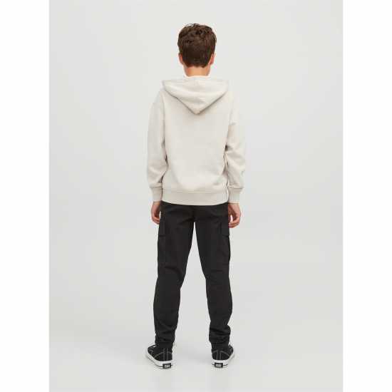 Jack And Jones Jorvester Hoodie Childrens Лунна лъчина Детски суитчъри и блузи с качулки