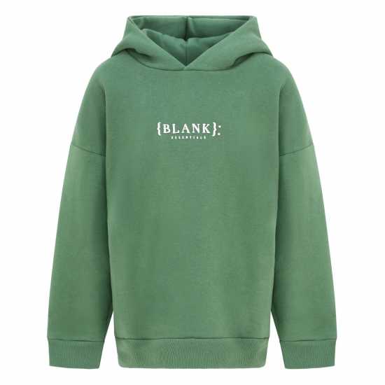 Blank Essentials Essentials Kids Core Puff Hoodie Горско зелено Детски суитчъри и блузи с качулки