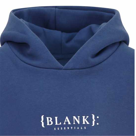 Blank Essentials Essentials Kids Core Puff Hoodie Полунощ Детски суитчъри и блузи с качулки
