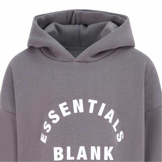 Blank Essentials Essentials Kids Arch Hoodie Фосил Детски суитчъри и блузи с качулки