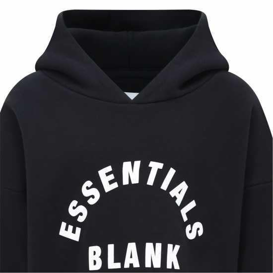 Детски суитчъри и блузи с качулки Blank Essentials Essentials Kids Arch Hoodie Черно Blank Essentials Essentials Kids Arch Hoodie Черно Детски суитчъри и блузи с качулки