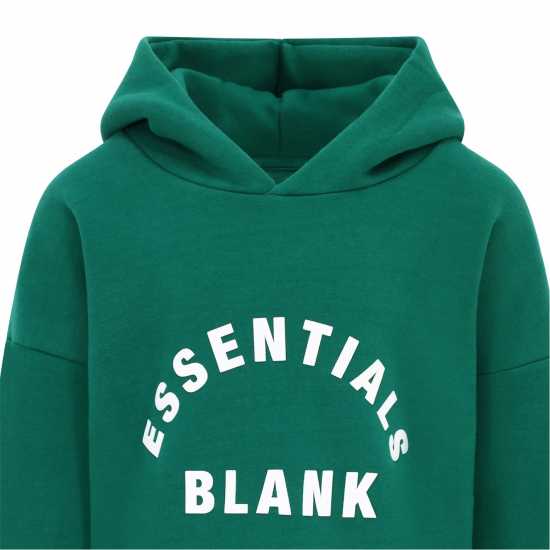 Детски суитчъри и блузи с качулки Blank Essentials Essentials Kids Arch Hoodie Малахитово зелено Blank Essentials Essentials Kids Arch Hoodie Малахитово зелено Детски суитчъри и блузи с качулки