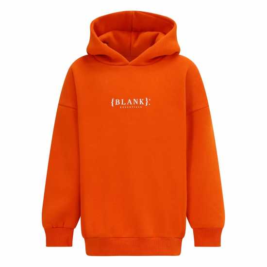 Blank Essentials Essentials Kids Core Hoodie Изгаряно оранжево Детски суитчъри и блузи с качулки