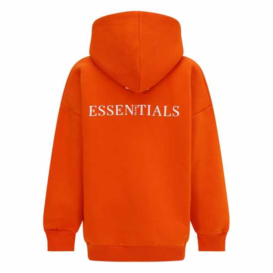 Blank Essentials Essentials Kids Core Hoodie Изгаряно оранжево Детски суитчъри и блузи с качулки