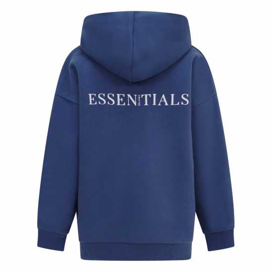 Blank Essentials Essentials Kids Core Hoodie Полунощ Детски суитчъри и блузи с качулки