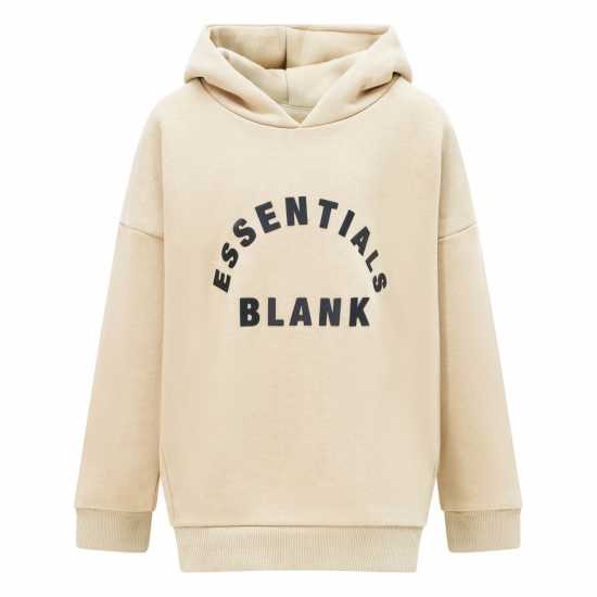 Blank Essentials Essentials Kids Arch Hd Hoodie Лятна пясък Детски суитчъри и блузи с качулки