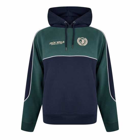 Jack Wills Piped Crest Hoodie  Мъжки суитчъри и блузи с качулки