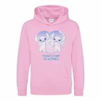 Character Disney Printed Junior Valentines Day Hoodie Two Of A Kind 