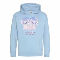Character Disney Printed Junior Valentines Day Hoodie Two Of A Kind 