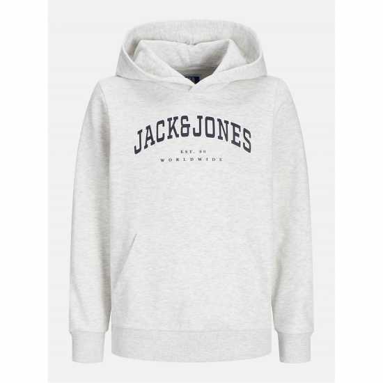 Jack And Jones Varsity Logo Hoodie Junior Boys Jack And Jones Varsity Logo Hoodie Junior Boys