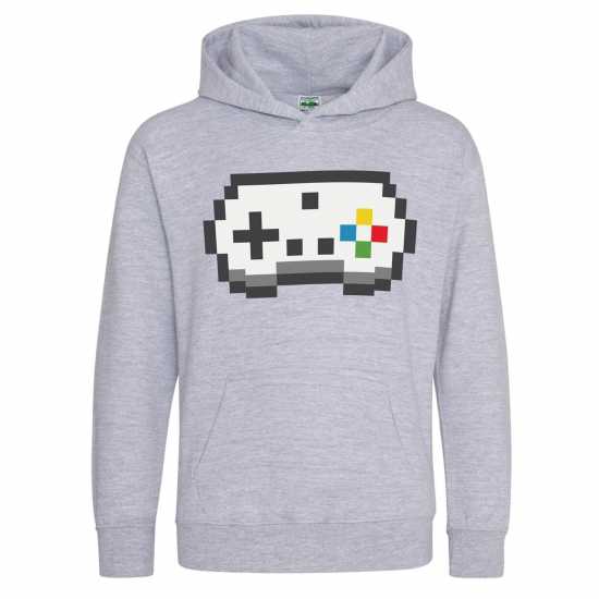 Awd Juniors Retro Gaming Printed Hoodie Controller 