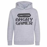 Awd Juniors Retro Gaming Printed Hoodie Angry Gamer 