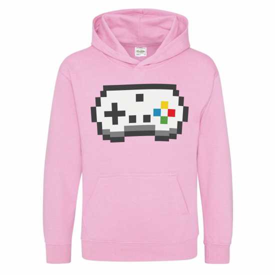 Juniors Retro Gaming Printed Hoodie Juniors Retro Gaming Printed Hoodie