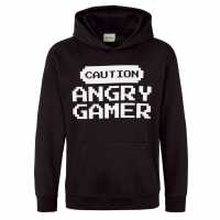 Juniors Retro Gaming Printed Hoodie  