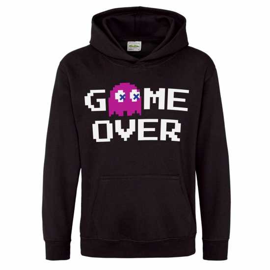 Juniors Retro Gaming Printed Hoodie Juniors Retro Gaming Printed Hoodie