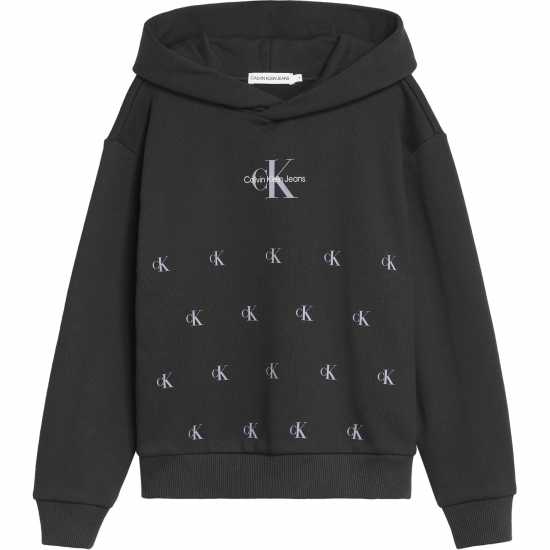Calvin Klein Monogram Hoodie  Детски суитчъри и блузи с качулки