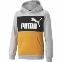 Puma Block Hoodie Fl Jn99  Детски суитчъри и блузи с качулки