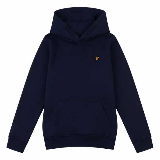 Lyle And Scott Logo Fleece Hoodie Juniors Нави блейзър 