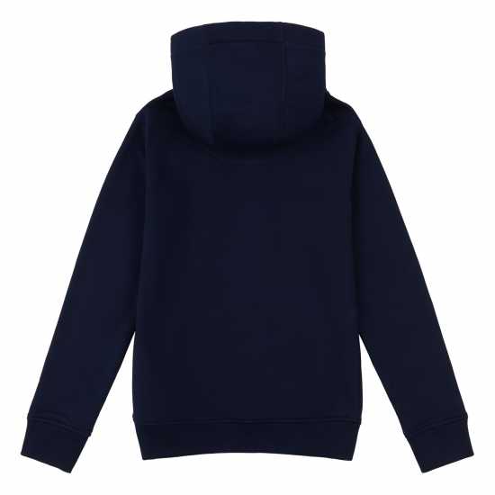 Lyle And Scott Logo Fleece Hoodie Juniors Нави блейзър 