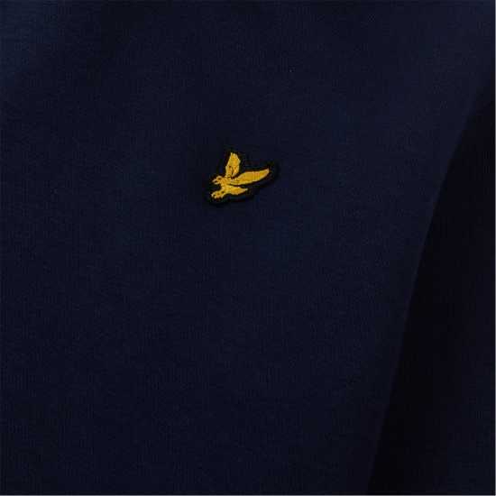Lyle And Scott Logo Fleece Hoodie Juniors Нави блейзър 