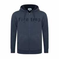 Firetrap Lined Hoodie Mens Тъмно сиво марл Мъжки суитчъри и блузи с качулки