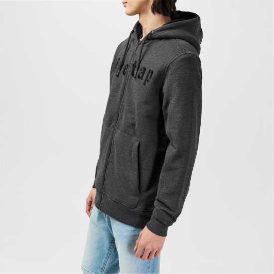Мъжки суитчъри и блузи с качулки Firetrap Lined Hoodie Mens Тъмно сиво марл Firetrap Lined Hoodie Mens Тъмно сиво марл Мъжки суитчъри и блузи с качулки