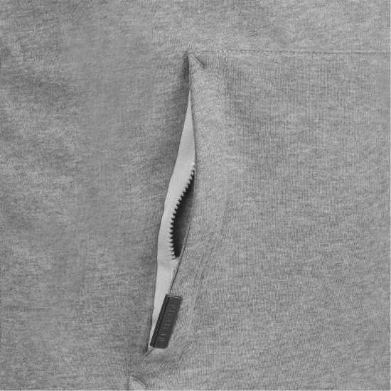 Firetrap Lined Hoodie Mens Сив марл Мъжки суитчъри и блузи с качулки